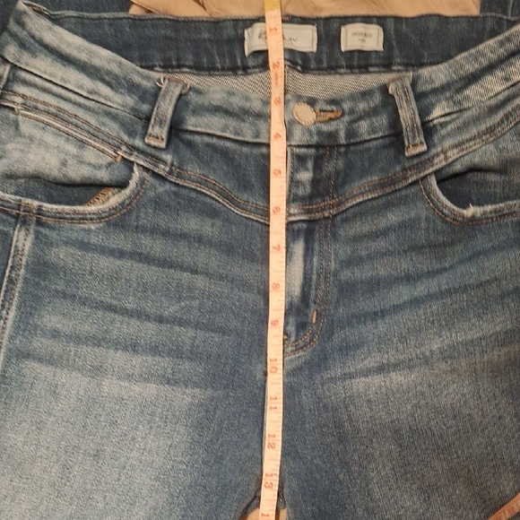 KanCan Women's Straight Leg Jeans - Dark Blue - Picture 5 of 8